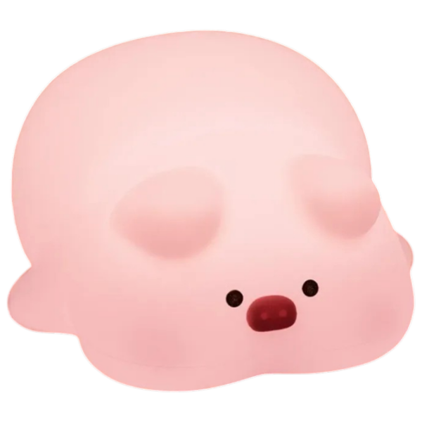 Ночник Forever Light FNL-09 SLEEPY PIG Розовый Аккумулятор photo 4