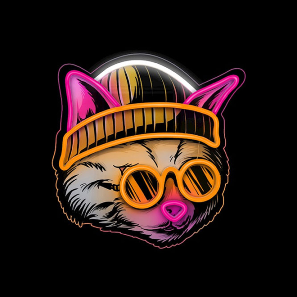 Lampă LED Forever Light FLA04 CAT DREAMER Multicolor Rețea photo 2