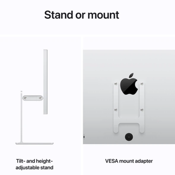 Monitor Apple Studio Display Silver 27" 5K IPS WLED photo 6
