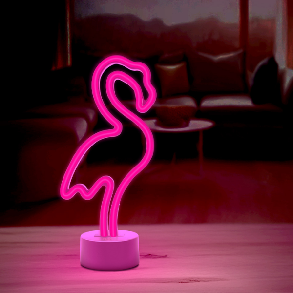Светодиодная лампа Forever Light FSC-11 FLAMINGO Розовый От сети photo 3