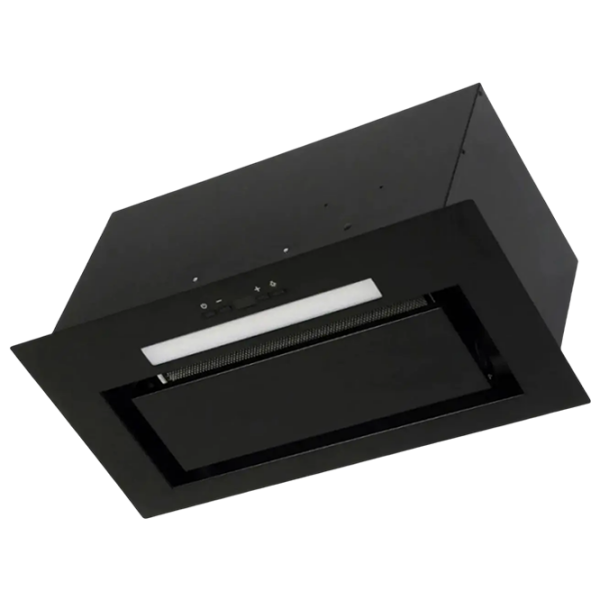 Hotă Backer Faust 60 Touch BL Black 60 cm, Recirculare, 800 m³/h photo 1