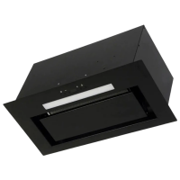 Hotă Backer Faust 60 Touch BL Black 60 cm, Recirculare, 800 m³/h