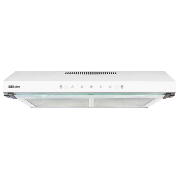 Hotă Tornado Nona 2M60 Sensor WH White 60 cm, Recirculare, 550 m³/h photo 1
