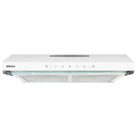 Hotă Tornado Nona 2M60 Sensor WH White 60 cm, Recirculare, 550 m³/h