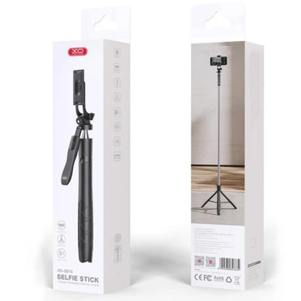 Trepied XO SS15 Black Bluetooth / Black photo 5