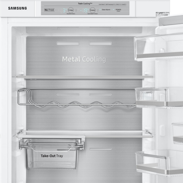 Frigider încorporabil Samsung BRB260087WW/UA White 191l / No Frost, 72l / No Frost, A++ photo 6