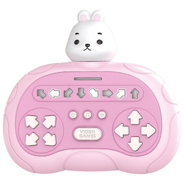 Интерактивная игрушка Maxlife Portable Game Rabbit MXPS-400 Розовый Для девочек, 3+ photo 1