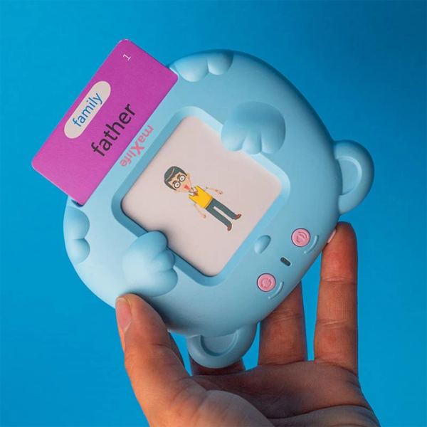Развивающий набор Maxlife English Learning Cards MXLD-100 Синий Для мальчиков, 3+ photo 4