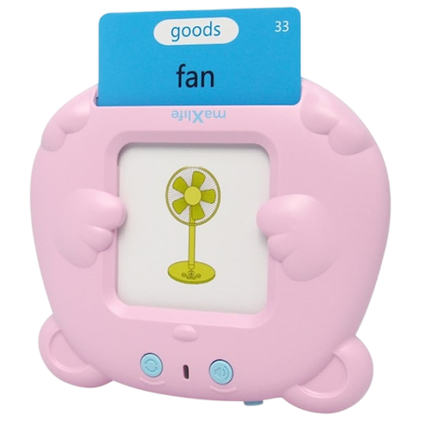 Развивающий набор Maxlife English Learning Cards MXLD-100 Розовый Для девочек, 3+ photo 1