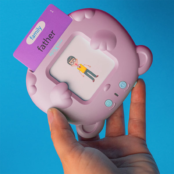 Развивающий набор Maxlife English Learning Cards MXLD-100 Розовый Для девочек, 3+ photo 3