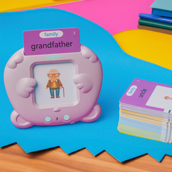 Развивающий набор Maxlife English Learning Cards MXLD-100 Розовый Для девочек, 3+ photo 4