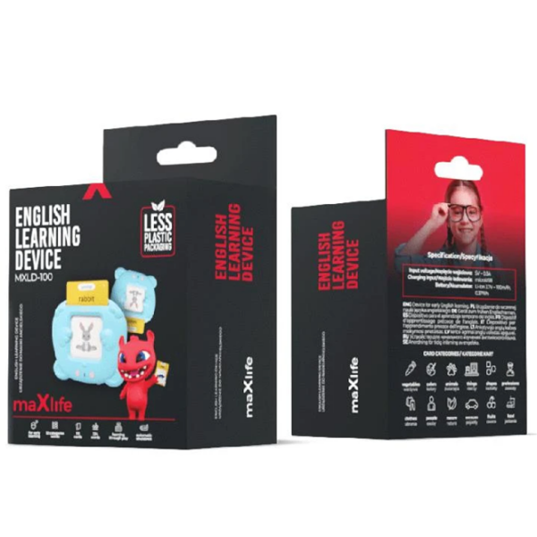 Развивающий набор Maxlife English Learning Cards MXLD-100 Розовый Для девочек, 3+ photo 5
