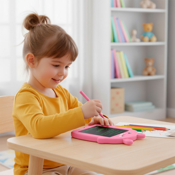 Tabletă grafică Setty Writting Board Rabbit D336 Pink Pentru fetițe, 3+ photo 5