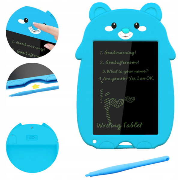 Графический планшет Setty Writting Board Bear D336 Синий Для девочек, 3+ photo 2