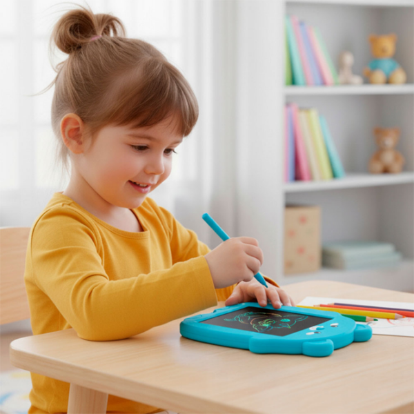 Графический планшет Setty Writting Board Bear D336 Синий Для девочек, 3+ photo 4