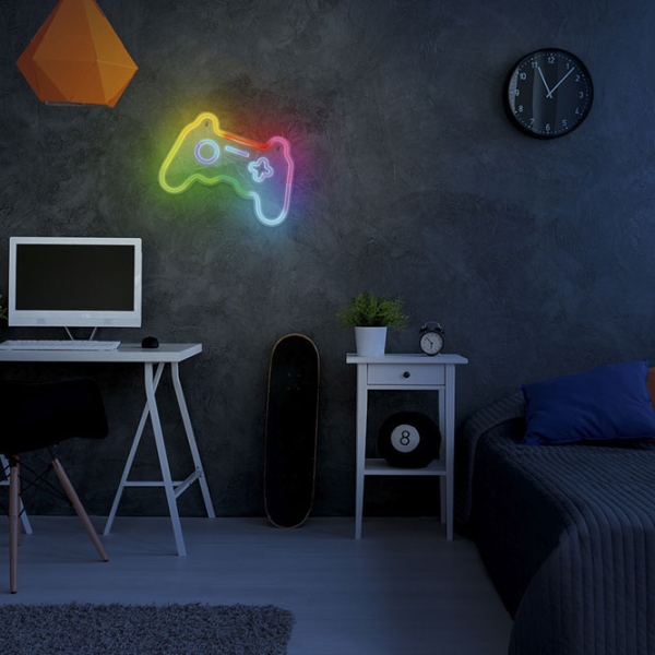 Lampă LED Forever Light GAMEPAD FLRNE04 Multicolor Rețea photo 2