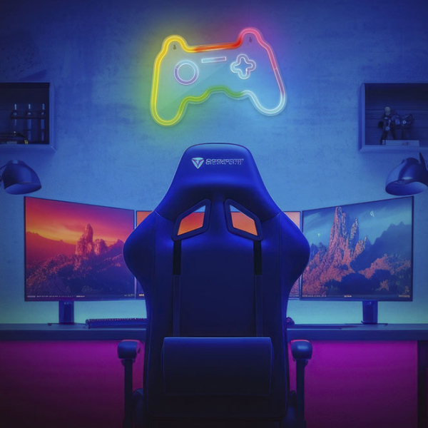 Lampă LED Forever Light GAMEPAD FLRNE04 Multicolor Rețea photo 3