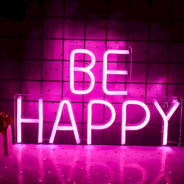 Lampă LED Neolia BE HAPPY NNE10 Pink Rețea photo 2