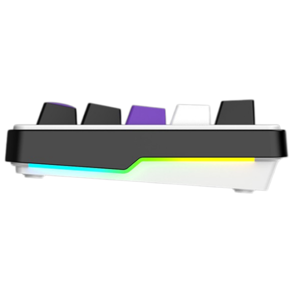 Tastatură Hator Hellyberry HK60 White Gaming, Cu fir photo 4