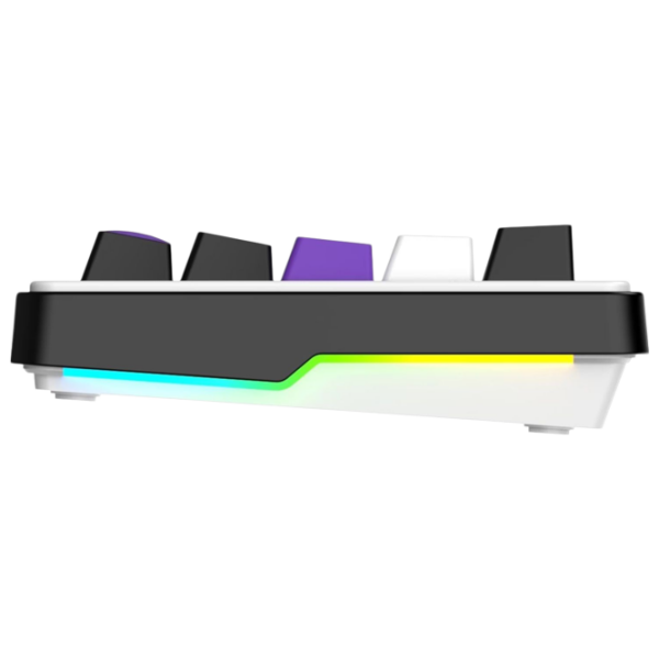 Tastatură Hator Wireless Hellyberry HK60 White Gaming, Fără fir photo 4