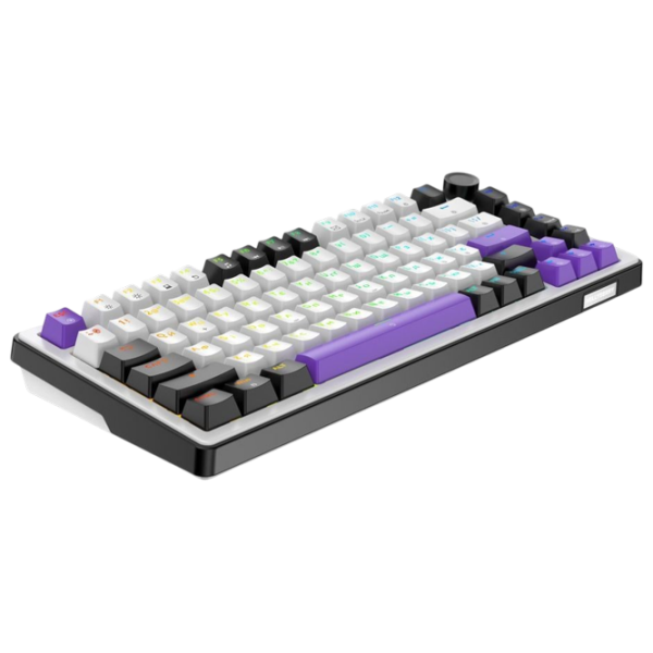 Tastatură Hator Hellyberry HK75 White Gaming, Cu fir photo 4