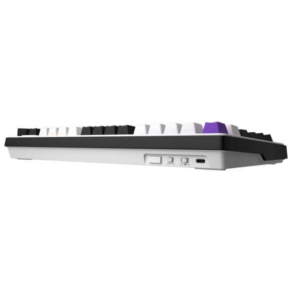 Tastatură Hator Wireless Hellyberry HK75 White Gaming, Fără fir photo 5