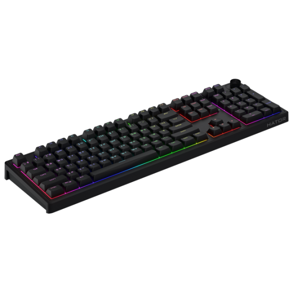 Tastatură Hator Skyfall 100 Black Gaming, Cu fir photo 4