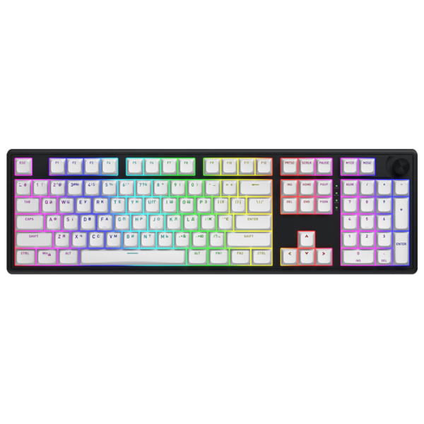 Tastatură Hator Wireless Skyfall 100 Black Gaming, Fără fir photo 1