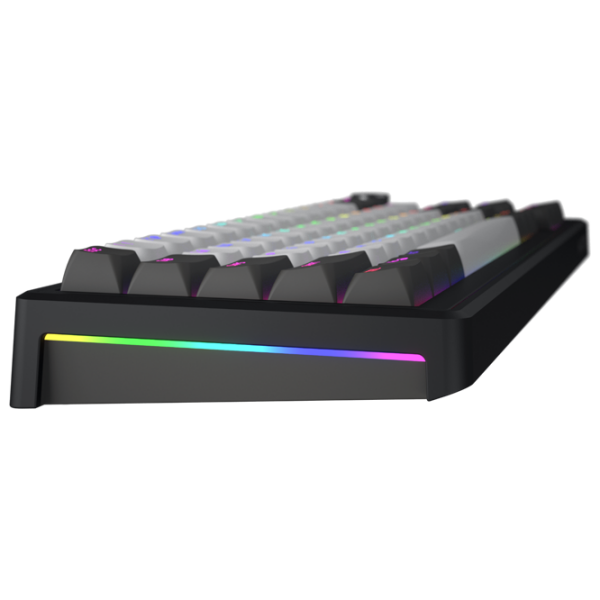 Tastatură Hator Wireless Skyfall 65 Pro Gray Gaming, Fără fir photo 5