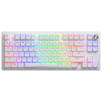 Tastatură Hator Skyfall 80 White Gaming, Cu fir