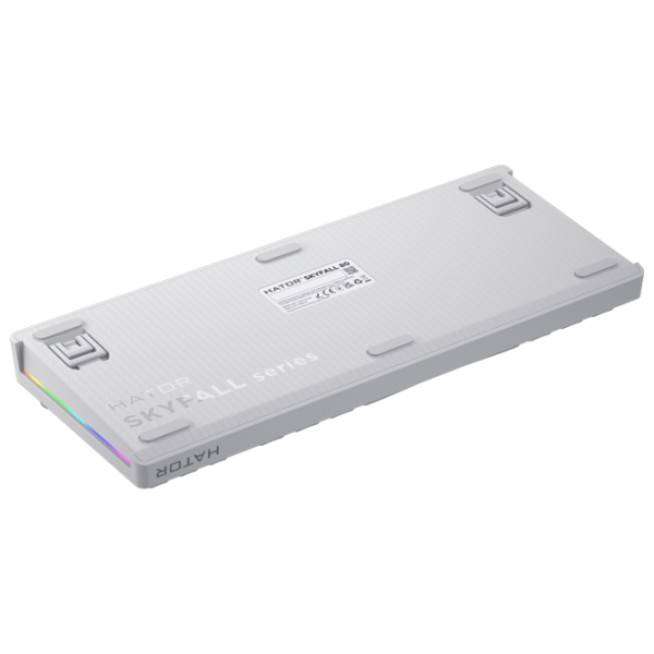 Tastatură Hator Skyfall 80 White Gaming, Cu fir photo 5