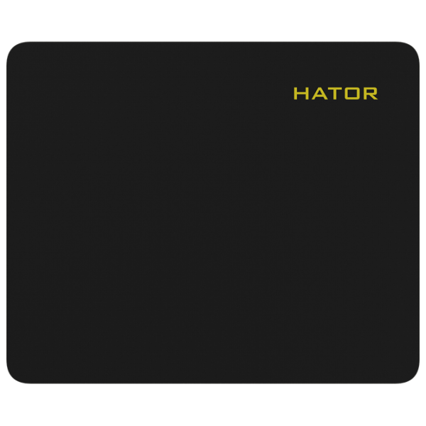 Covoraș pentru mouse Hator Tonn S Black 290 x 240 x 3 mm photo 1