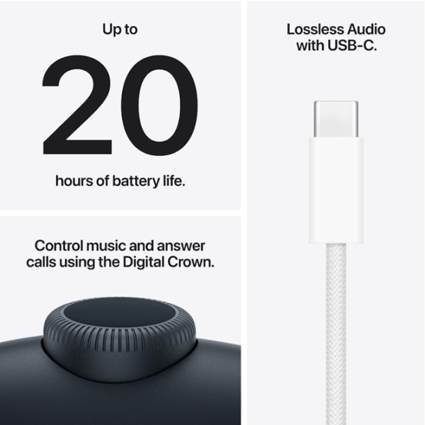 Наушники Apple AirPods Max 2 Midnight Беспроводные / Персональный / Полноразмерные photo 5