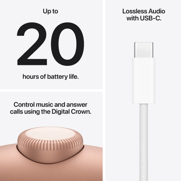 Наушники Apple AirPods Max 2 Оранжевый Беспроводные / Персональный / Полноразмерные photo 5