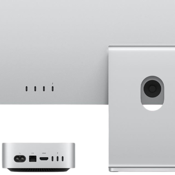 Мини ПК Apple Mac Mini 2024 Серебряный Apple M4 10C/10G 24 ГБ | 1 ТБ Apple GPU (10-core graphics)  photo 6
