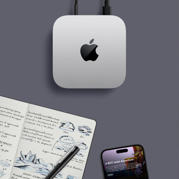 Мини ПК Apple Mac Mini 2024 Серебряный Apple M4 10C/10G 24 ГБ | 1 ТБ Apple GPU (10-core graphics)  photo 8