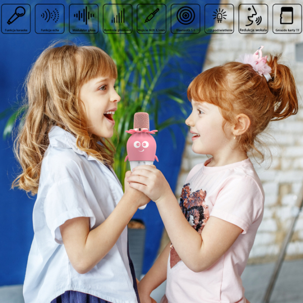 Microfon Forever AMS-200 Pink  photo 3