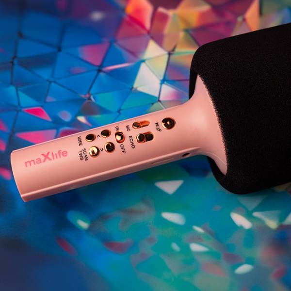 Microfon Maxlife MXBM-600 Pink  photo 8