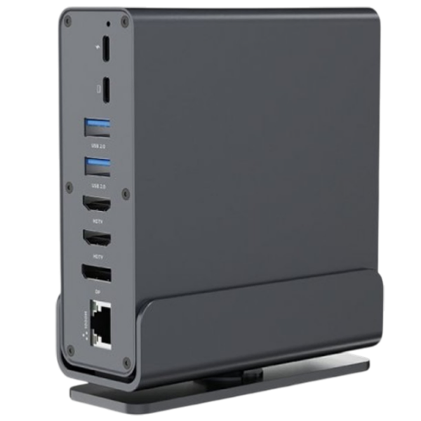 Adaptor Gembird A-CF-COMBO15-01 Gray USB Type-C photo 1