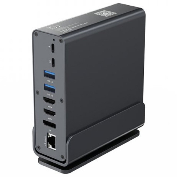 Adaptor Gembird A-CF-COMBO15-01 Gray USB Type-C photo 3