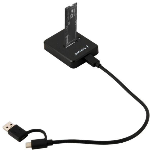 Док-станция Gembird DD-U3M2 Черный USB Type-C photo 1