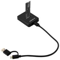 Док-станция Gembird DD-U3M2 Черный USB Type-C