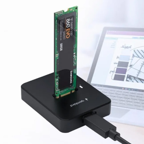 Док-станция Gembird DD-U3M2 Черный USB Type-C photo 7