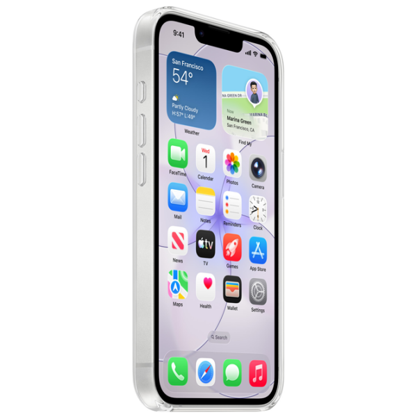 Чехол для смартфона Apple iPhone 17e (Clear) White Прозрачный Apple, ПП, MagSafe Back photo 3
