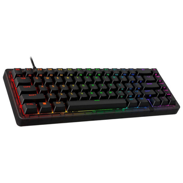 Tastatură HyperX Origins 265 Black Gaming, Cu fir photo 3