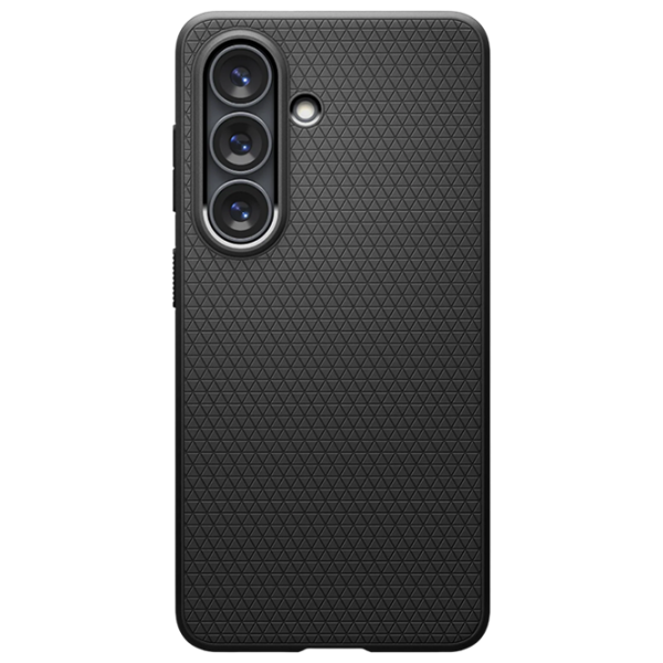 Чехол для смартфона Samsung Galaxy S26 (Liquid Air) Ornament Чёрный матовый Spigen, ТПУ, MagSafe Back