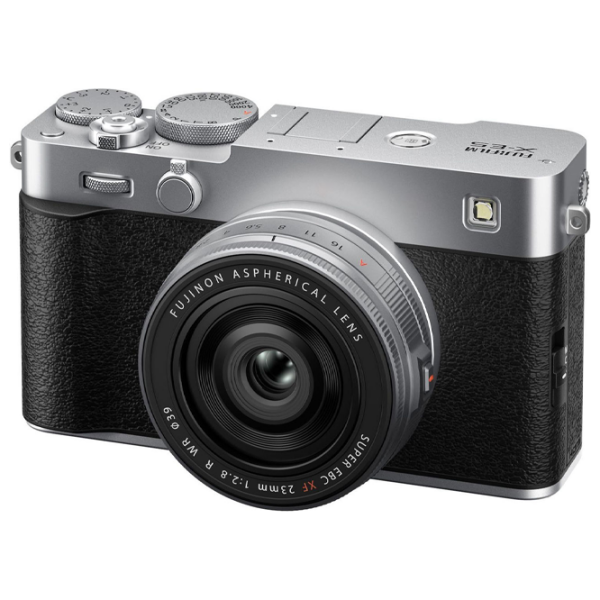 Cameră foto FujiFilm X-E5 XF23mmF2.8 R WR + XF 23mm f/2.8 R WR Kit Silver CMOS 5, 40.2 MP, f/2.8 - f/16 photo 3