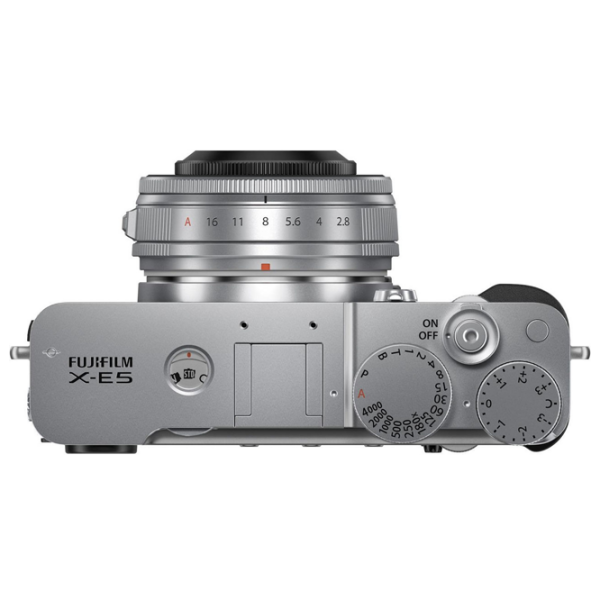 Cameră foto FujiFilm X-E5 XF23mmF2.8 R WR + XF 23mm f/2.8 R WR Kit Silver CMOS 5, 40.2 MP, f/2.8 - f/16 photo 4
