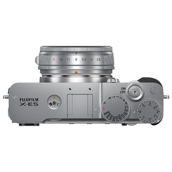 Cameră foto FujiFilm X-E5 XF23mmF2.8 R WR + XF 23mm f/2.8 R WR Kit Silver CMOS 5, 40.2 MP, f/2.8 - f/16 photo 5