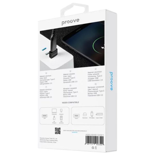 Adaptor Proove Extension Black USB photo 6